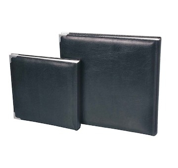 Album Doerr LEATHER ART Black 24x24 cm (60 stran)