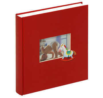 Album Walther MODERN BABY Red 28x30,5 cm (60 stran)