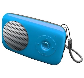 Braun SAPPY Blue přehrávač MP3 / FM s reproduktorem