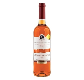 Cabernet Sauvignon 2022 DSC (PD Mojmírovce, rose, suché, 0,75l)