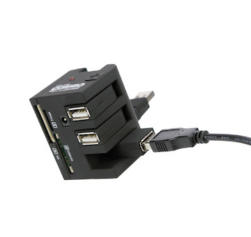 Doerr COMBO USB2 čtecí zařízení / 3x USB hub