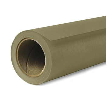 Doerr SAVAGE Olive Green 1,35x11m papírové pozadí