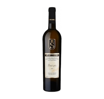 Pinot Gris pozdní sběr 2018  (Spielberg, bílé, polosuché, 0,75l)