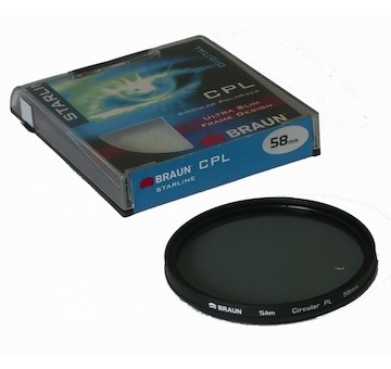 Polarizační filtr Braun C-PL StarLine 52 mm