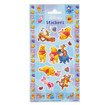 Samolepky ozdobné Walther Disney WINNIE THE POOH Blue