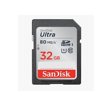 SanDisk 32GB SDHC karta Ultra 100-120MB/s Class 10 UHS-I